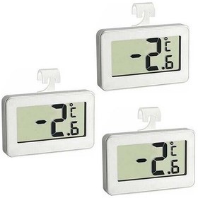 Resim 3 Adet Tfa 30.2028.02 Mini Dijital Buzdolabı Termometresi 