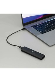 Resim Powerology 512GB Çift Protokollü Taşınabilir Harici SSD, NVMe/SATA (NGFF) Uyumlu, Alüminyum Kasa, USB 3.1 Gen2 
