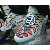 Resim Nike Tn Air Max Plus Drift Grey Sunset Erkek Gri Spor Ayakkabı - FD4290-002 