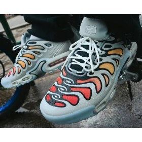 Resim Nike Tn Air Max Plus Drift Grey Sunset Erkek Gri Spor Ayakkabı - FD4290-002 