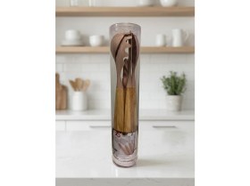 Resim Tiran Natura Serisi 5 Parça Ahşap Saplı Isıya Dayanıklı Yanmaz Yapışmaz Pudra Pembe Silikon Mutfak Servis Seti - Sürpriz Hediye(Stoklarla sınırlı) 