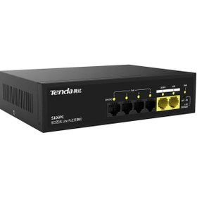 Resim Hedef Market S106PC 6 PORT 10/100 POE SWITCH 