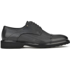 Resim Ziya, Erkek Hakiki Deri Ayakkabı 131299z3444 Siyah 