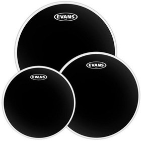 Resim Evans Black Chrome Etpchr-s Standard 12. 13. 16 Tom Derisi Seti 