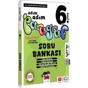 Resim Yargı Yayınevi 6. Sınıf Ders Arkadaşım Adım Adım Paragraf Soru Bankası Ciltsiz Eğitim Kitabı 