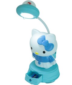 Resim TURKUAZ TASARIM&EVENTS Hello Kitty Desenli Kalemtraşlı Masa Lambası 