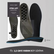 Resim Active Team BU01 - 3,5 Cm Boy Uzatıcı | Gizli Topuk Yükseltici, Yastıklamalı Boy Uzatma İç Tabanlık 