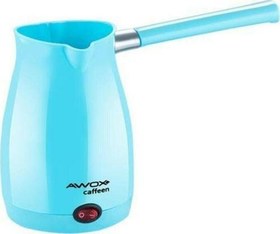 Resim AWOX CAFFEEN MAVİ ELEKTRİKLİ CEZVE TÜRK KAHVESİ MAKİNESİ PLASTİK ÇİFT AĞIZ 0.4LT - 5 FİNCAN 1000W GO5060Gok111066 