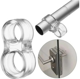 Resim Plastik Kapı Kolu Stoperi, Kapı Arkası Duvar Koruyucu Tampon, Silikon Durdurucu, Pencere Kolu Stoperi 