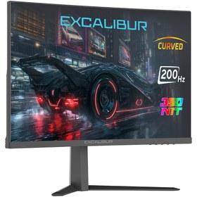 Resim CASPER Excalibur M.E236FVC-D 23.6" 200HZ 1MS 350NIT Fast VA Curved HDR10 Oyuncu Monitörü 