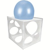 Resim Katlanabilir Plastik Balon Ölçer Küp 5.08-25.4 cm – Beyaz Balon Ölçüm Aracı Dekorasyonlar, Kemerler ve Sütunlar için – Taşınabilir ve Kullanımı Kolay Parti Dekorasyonu Temel, Etkinlik Dekorasyonu Kurulumu | Modern Tasarım | Taşınabilir Ölçer Kutusu 