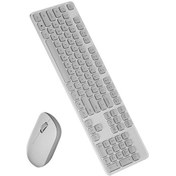 Resim Sones Xiaomi 2.4ghz Kablosuz Klavye Ve Fare Seti 3 Parça Gri 