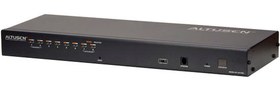 Resim Aten KH1508A 8 Port Cat 5 Hıgh Densıty PS\u002F2 - USB 2.0 Kvm Switch 