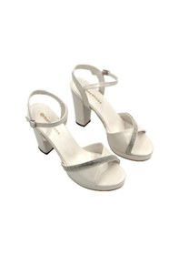 Resim Prego Erbay Taş Biye Detaylı Topuklu Kadın Platform Ayakkabı Sedef SEDEF 