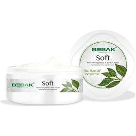 Resim Bebak Çay Ağacı Yağı Nemlendirici El ve Vücut Kremi 300 ML 