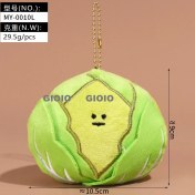 Resim Silver1 Yeni Yumurta Bebek Parti Peluş Oyuncaklar Çanta Çekicilik Bebek Bebek Pratik Bebek Anahtarlık (Yurt Dışından) 