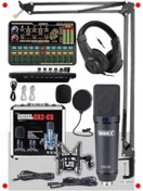 Resim markentegra Geliştirilmiş Stüdyo Kayıt Seti: Mikrofon, Ses Kartı 