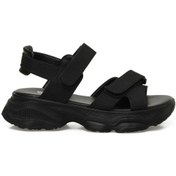 Resim Butigo 25s-600 5fx Siyah Kadın Spor Sandalet 000000000102008365 Siyah 