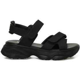 Resim Butigo 25s-600 5fx Siyah Kadın Spor Sandalet 000000000102008365 Siyah 