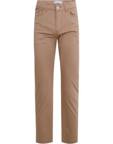 Resim Uki Bej Slim Fit 5 Cep Pantolon Bej 