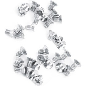 Resim Tenfowee 304 Paslanmaz Çelik Alçak Baş Makine Vida, Dar Mekanlar İçin Uygun, Ev Ve Ofis Aletleri, 100 Adet/poşet M3 16 