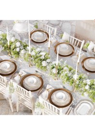 Resim Schafer Tılsım Bloomfest Yemek Takımı 60 Parça-gold 