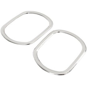 Resim Omsa Opel Corsa F Krom Sis Far Çerçevesi 2 Parça 2020 Ve Sonrası 