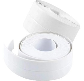 Resim Tamu 3.2m Banyo Küvet Mutfak Lavabo Su Sızdırmaz Bant Su Geçirmez Kenar Bandı Sızdırmazlık Tamir Beyaz 