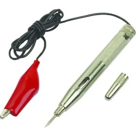 Resim CetKing M 1130 Oto Elektrik Kontrol Kalemi Metal Gövdeli, 6/12V 