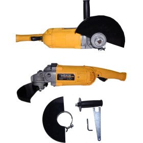 Resim 2200W Metal Şanzıman Spiral Taşlama ve Kesme Makinesi 230MM 