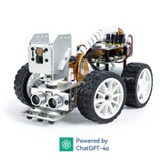 Resim SunFounder Picar-X ChatGPT-4o ve Ai Kamera Destekli Robot Araba Kiti RPI Dahil Değil 
