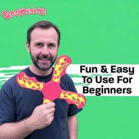 Resim Eğlenceli Boomerang - Yumuşak ve Kullanımı Kolay - Aile Üyeleri İçin Festival Hediyesi - En İyi Hediye Erkek Arkadaşınız İçin, Kendiniz ve Arkadaşlarınız İçin 2025 En İyi Hediye, En İyi Doğum Günü Hediyesi / Hediye 