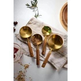 Resim Epilons 4'lü Ahşap Saplı Ölçü Kaşığı 