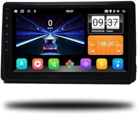 Resim Dacia Duster (2018-2020) Uyumlu 10 İnç Android Multimedya Sistemi - Wireless CarPlay & Android Auto - Full HD IPS Ekran - GPS Navigasyon - Soket Sokete Tam Uyum (Duster 2 Serisi) (4, GB) 