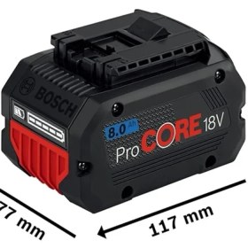 Resim Bosch Professional ProCORE 18V 8.0Ah Akü 