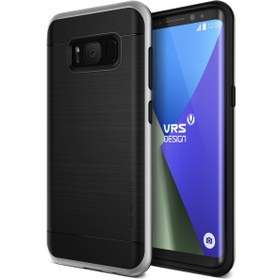 Resim VRS Design Galaxy S8 High Pro Shield Kılıf Light Silver 
