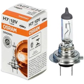 Resim Osram 12v H7 Far Ampulü 1 Adet Alman Malı Orjinal 64210 