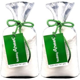 Resim Tuzcu Ahmet 2 Adet 1 KG Taş Değirmende Öğütülmüş Çankırı Kaya Tuz 