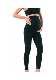 Resim Anıt Siyah Penye Uzun Hamile Tayt 3273 