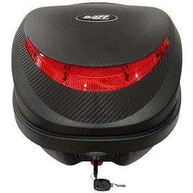 Resim Mts Gaff G-32 Carbon Topcase Çanta Siyah 32 Litre 