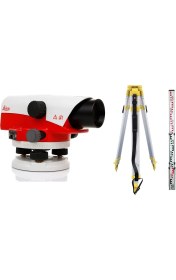 Resim Leıca NA724 Otomatik Focus Optik Nivo Seti (24X) 