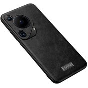 Resim Huawei Pura 70 Ultra Telefon Kılıfı İçin Pu Deri+tpu+pc Arka Kapak 