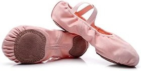 Resim Ballet Ayakkabısı Yumuşak Taban Esnek Yoga Uygun Kadınlar İçin Konforlu Ve Kaymaz Tasarım 