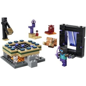 Resim LEGO® Minecraft® Nether ve End Geçidi Yolculuğu 21584 -7 Yaş ve Üzeri Çocuklar için Minifigür İçeren Oyuncak Yapım Seti(192 Parça) 