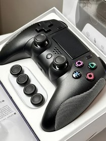 Resim Hepu Premium Kablosuz Bluetooth Bilgisayar Oyun Kolu - PS4 Slim, PS4 Pro ve PC Uyumlu, Titreşimli Ergonomik Gamepad, Joystick PS4 Kol, Pc Oyun Kolu (Videolu Ürün) 