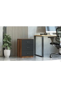 Resim Robin Home Verona C Ofis 3 Lü Keson Barok- Gri 