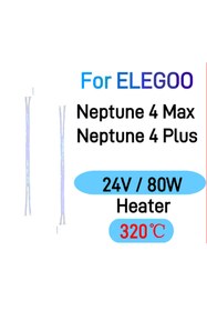 Resim Hobi Mekatronik Elegoo Neptune 4 Plus-Max Seramik Isıcı Fişek 