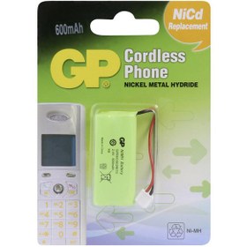 Resim 2.4V/550MAH TELSİZ TELEFON PİLİ GP T382 