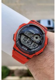 Resim Casio Csıste228 Erkek Kol Saati Kırmızı 