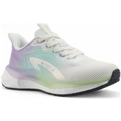 Resim Lumberjack Way Kadın Fileli Günlük Spor Koşu Yürüyüş Ayakkabısı Beyaz-lila Beyaz 